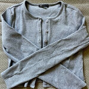 Zara gray cardigan